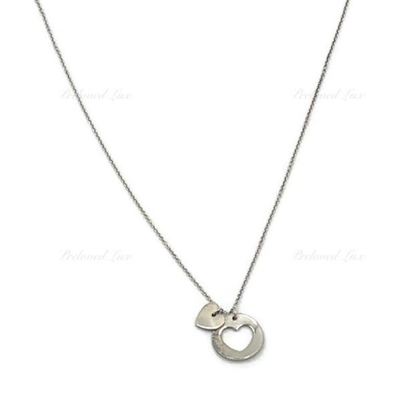 Authentic Tiffany & Co Silver Heart Necklace - Picture 3 of 10